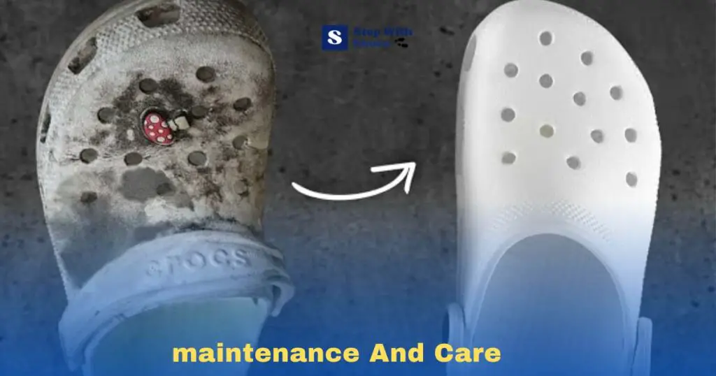 Maintenance And Care Tips For Crocs Closed Toe Shoes