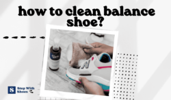 how to clean balance shoe?