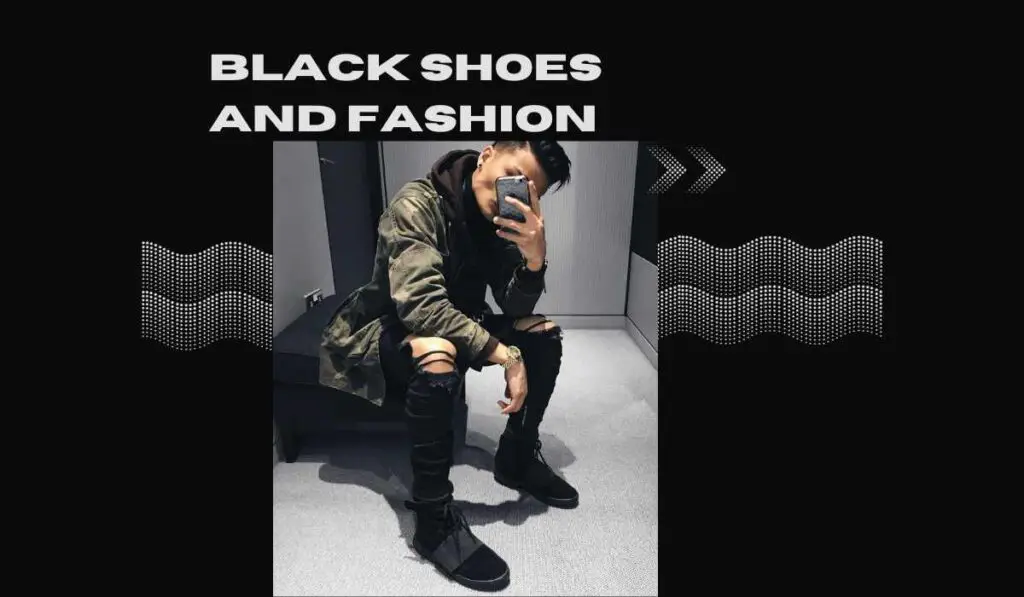 black shoes fashion