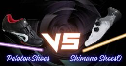 Peloton Shoes vs Shimano ShoesO