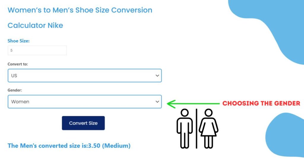 Choosing the Gender Women’s to Men’s Shoe Size Conversion Calculator Nike 