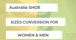 Women's to Men's Shoe Size Conversion in Australia