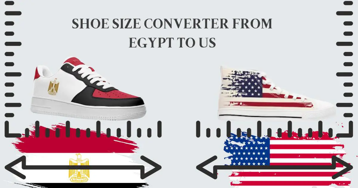 Shoe Size Converter from Egypt to Us