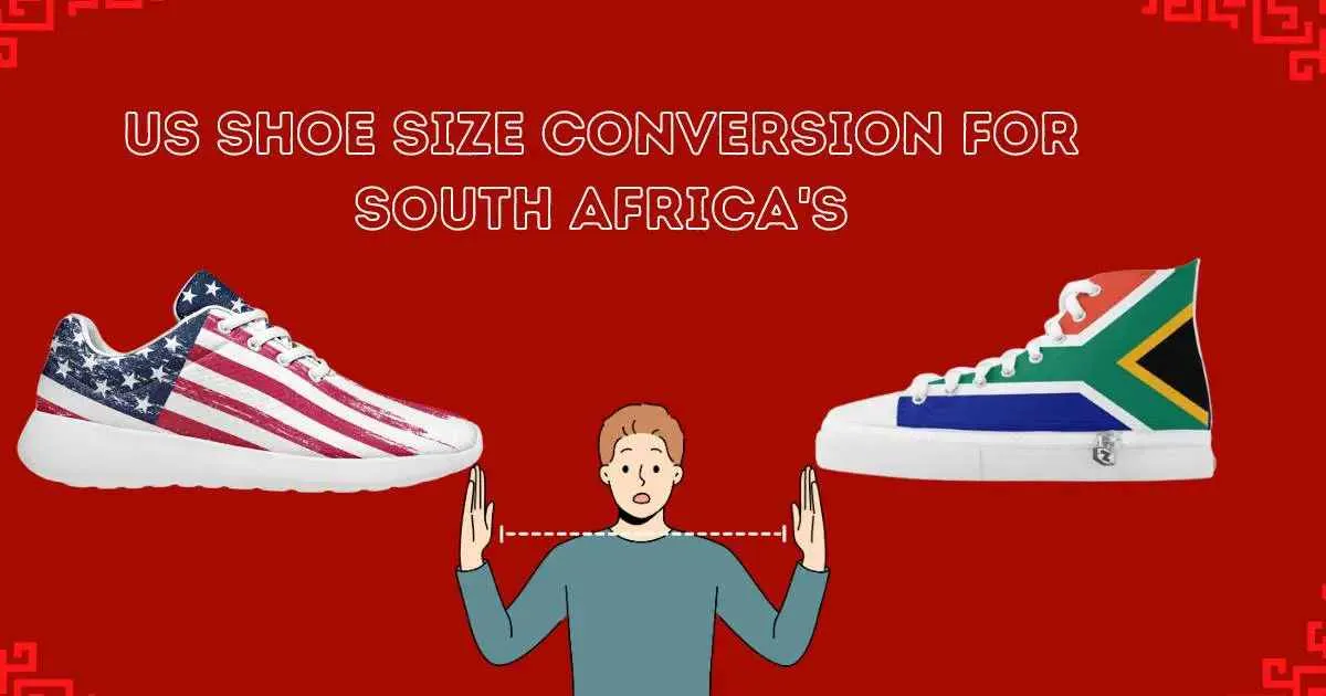 US Shoe Size Conversion for South Africa's