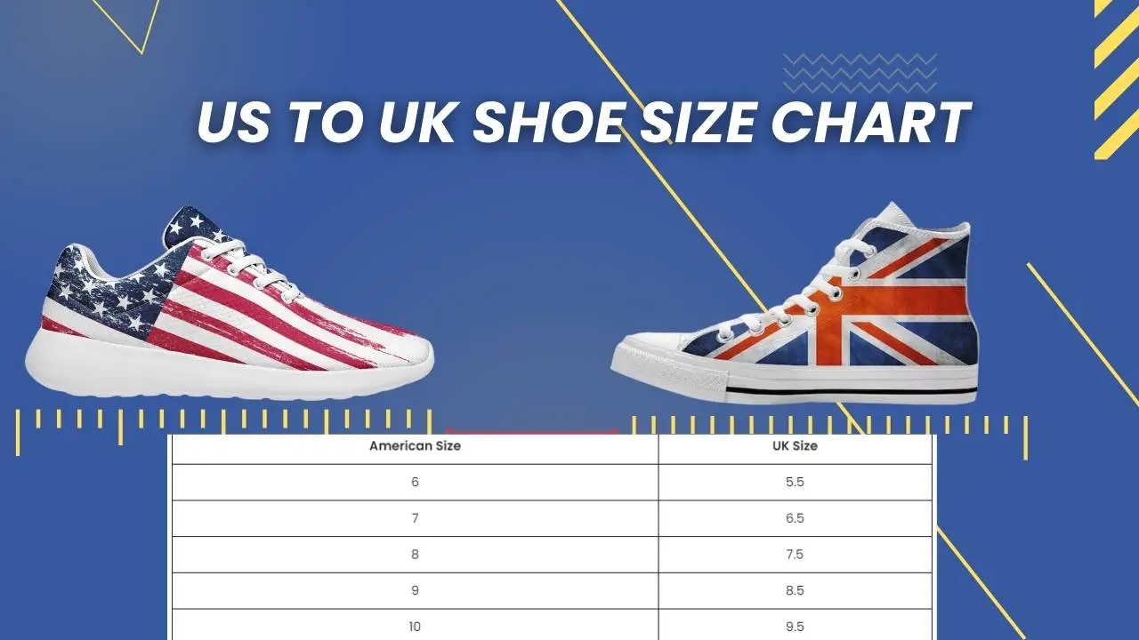 US to UK Shoe Size Chart