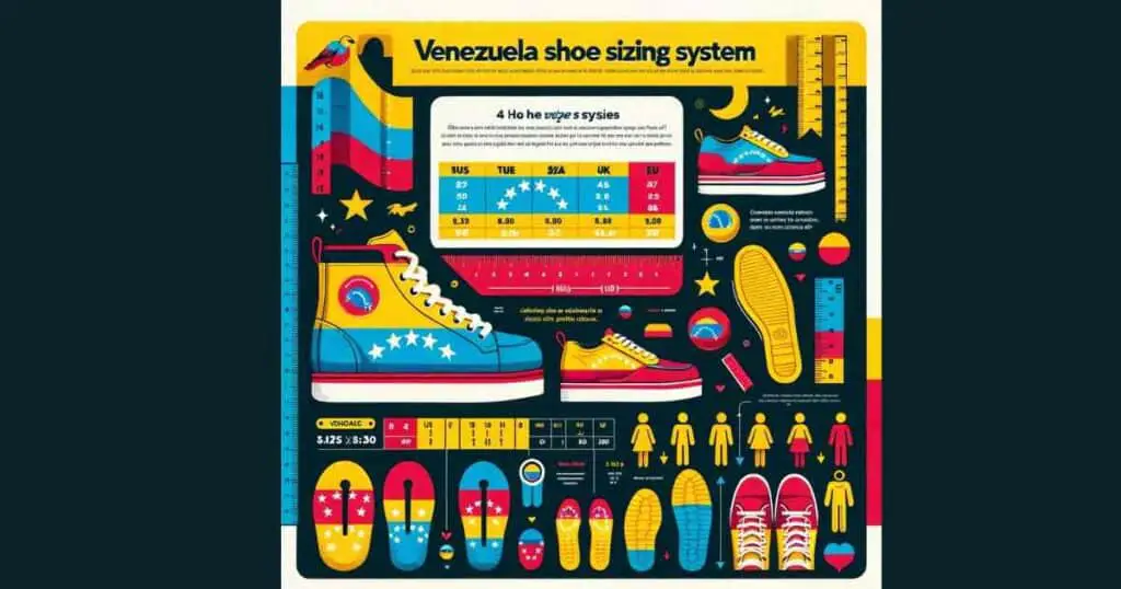 Venezuela Shoe Sizing System