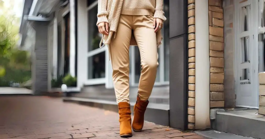 Ankle Boots Wear With Knit Pants