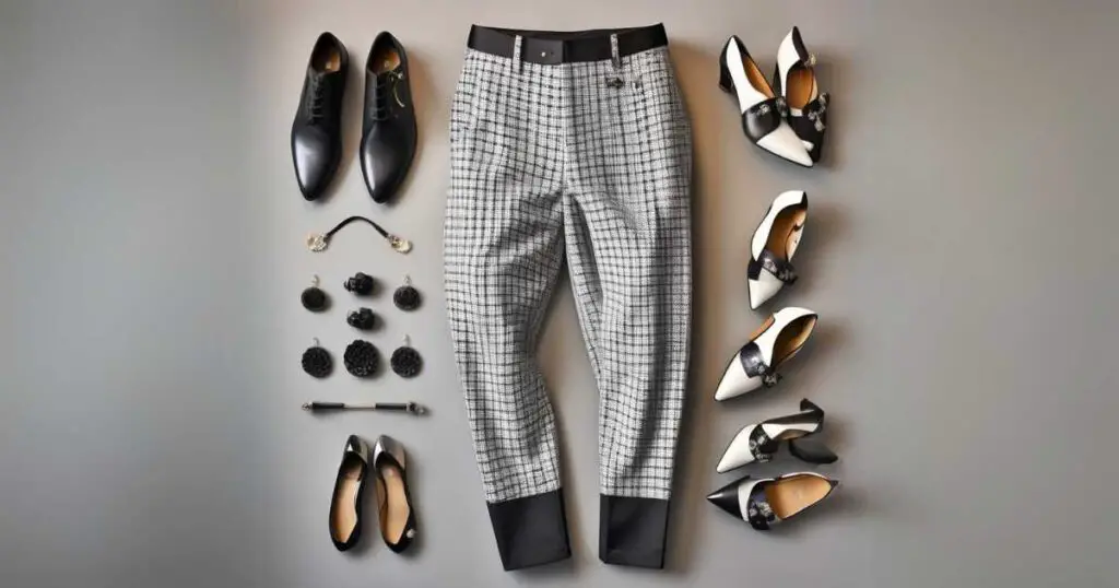 Best Shoe Options For Houndstooth Pants