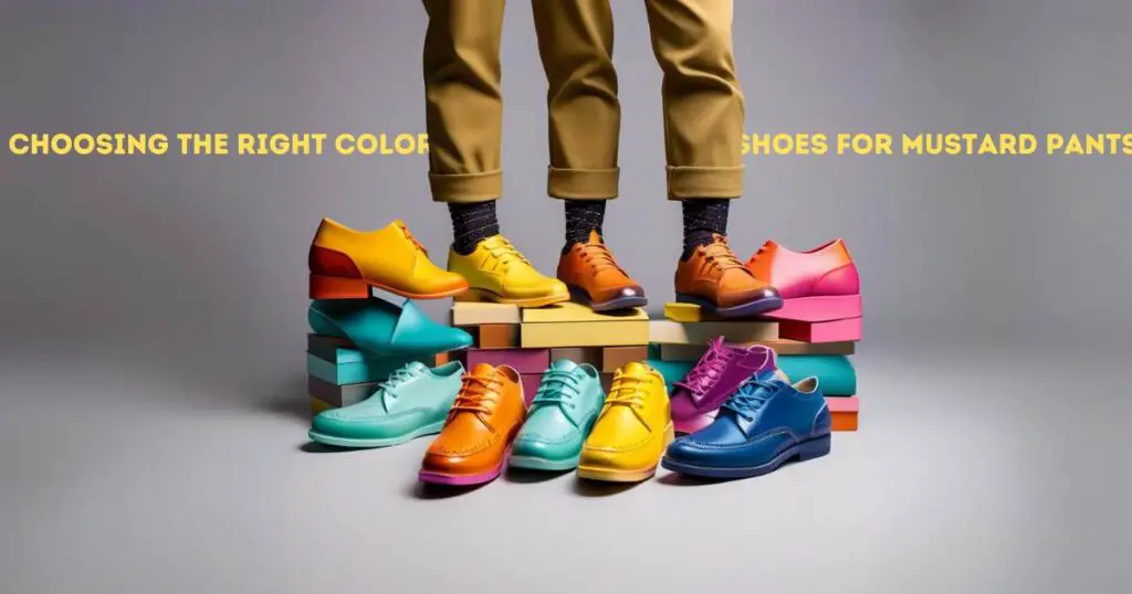 Choosing The Right Color Shoes For Mustard Pants