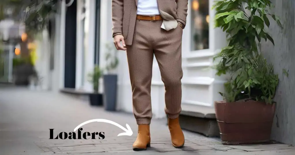 Loafers Shoes Wear With Knit Pants
