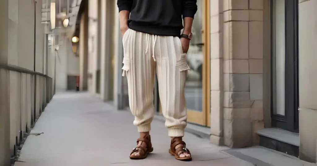 Sandals Wear With Knit Pants