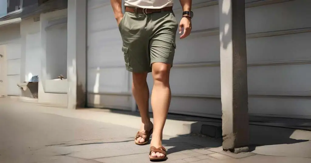 Sandals With Shorts Pants