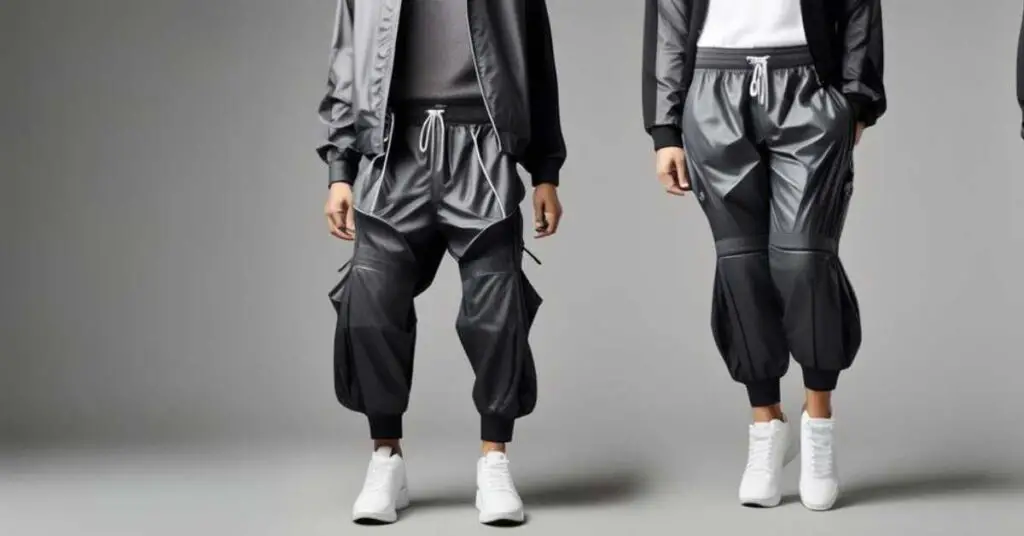Sneakers Wear With Parachute Pants