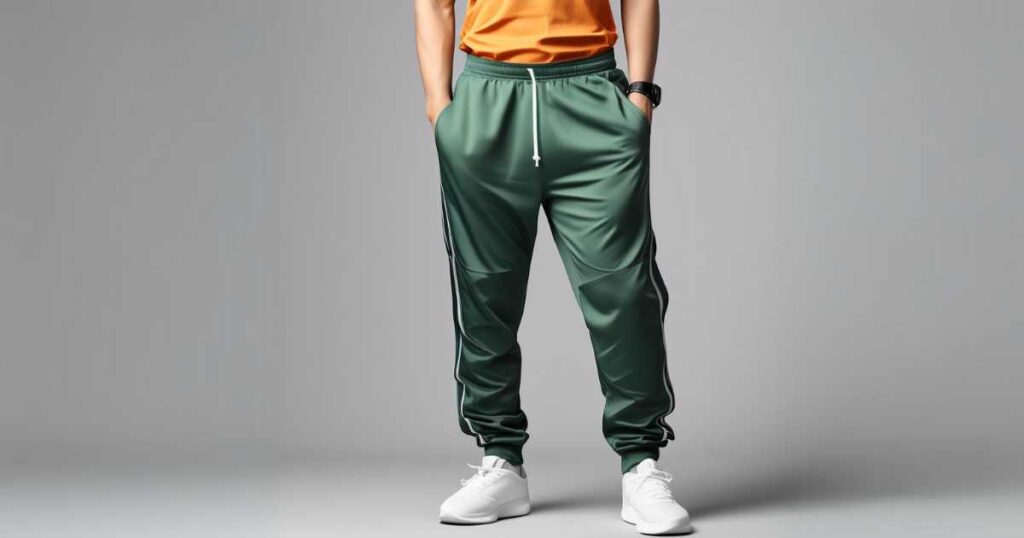 Track Pants wearing with Sneakers