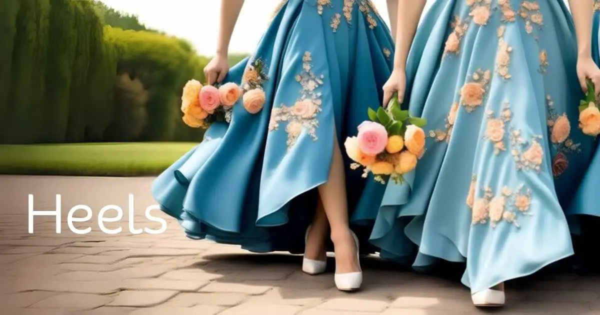 What Shoes to Wear with Blue Dresses