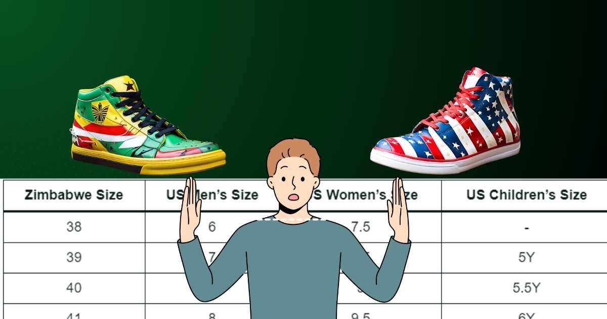 Convert Zimbabwe Shoe Sizes to US Find Your Perfect Fit Now!