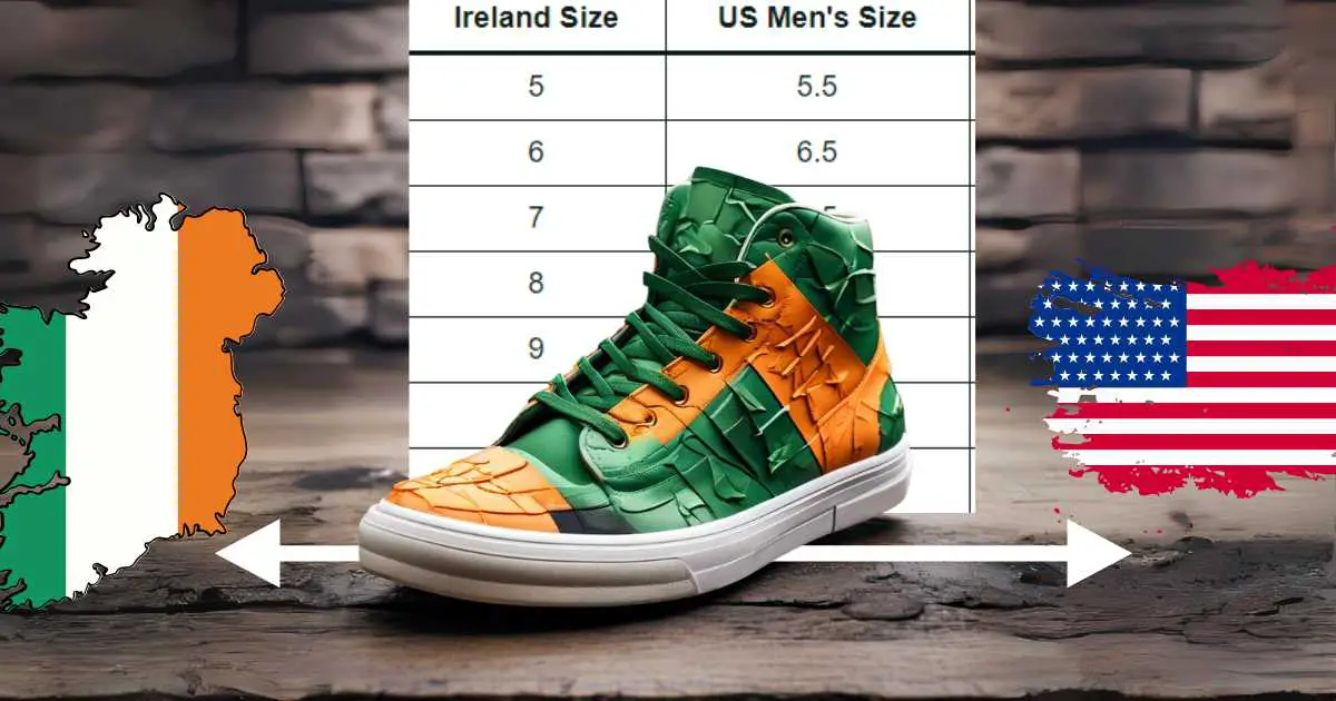 Ireland to US Shoe Size Conversion