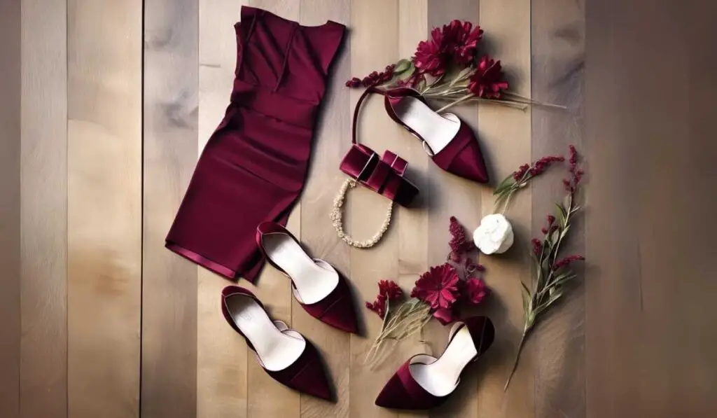 Perfect Shoe Colors for Maroon Dress