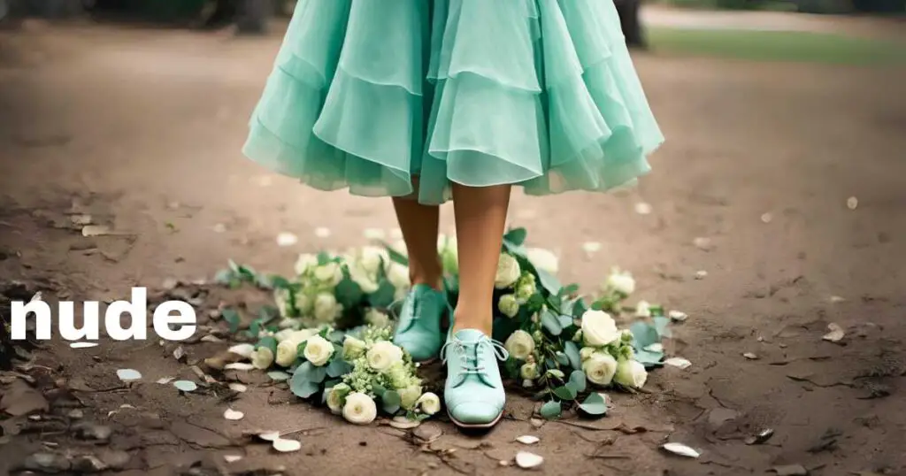 Shoe Colors for Seafoam Dress