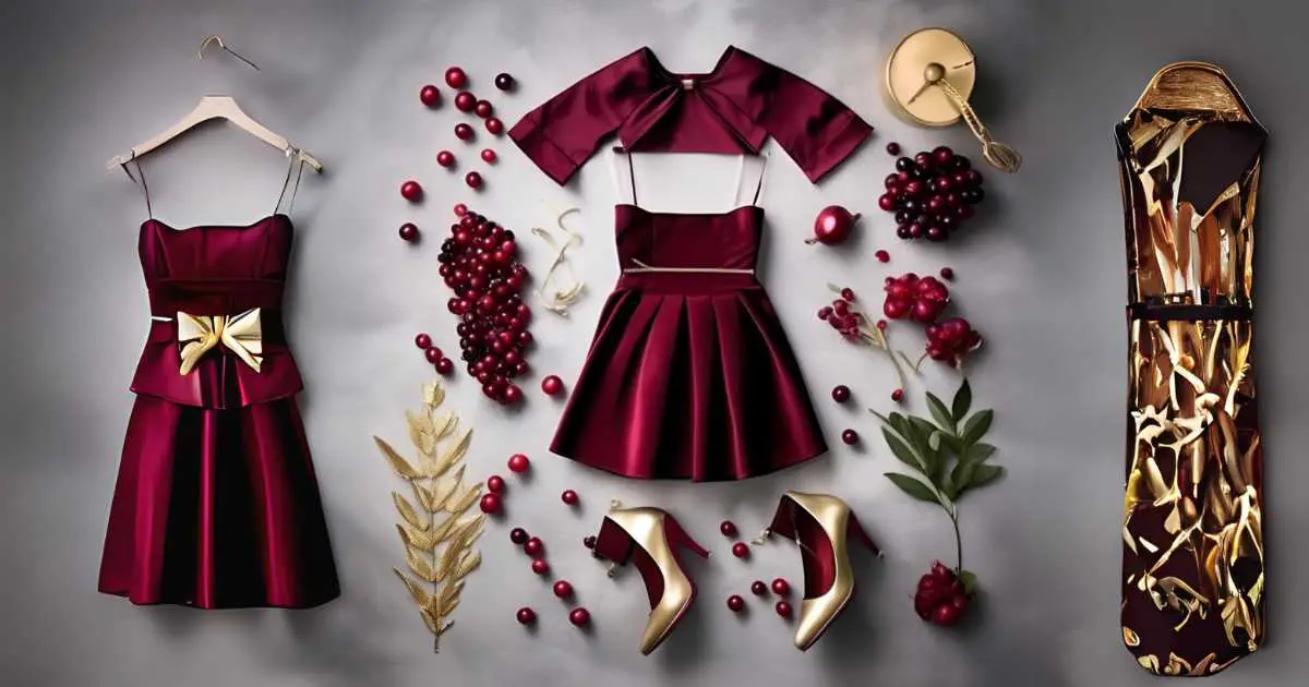 What Color Shoes to Wear With Cranberry Dress