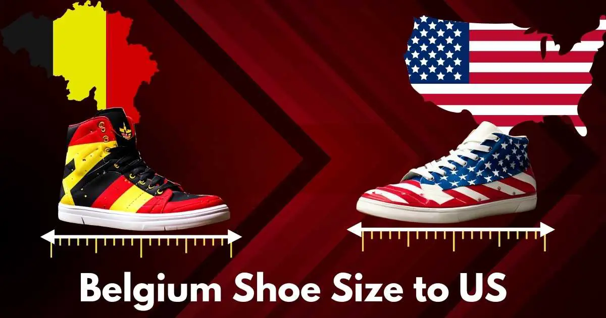 Belgium Shoe Size to US