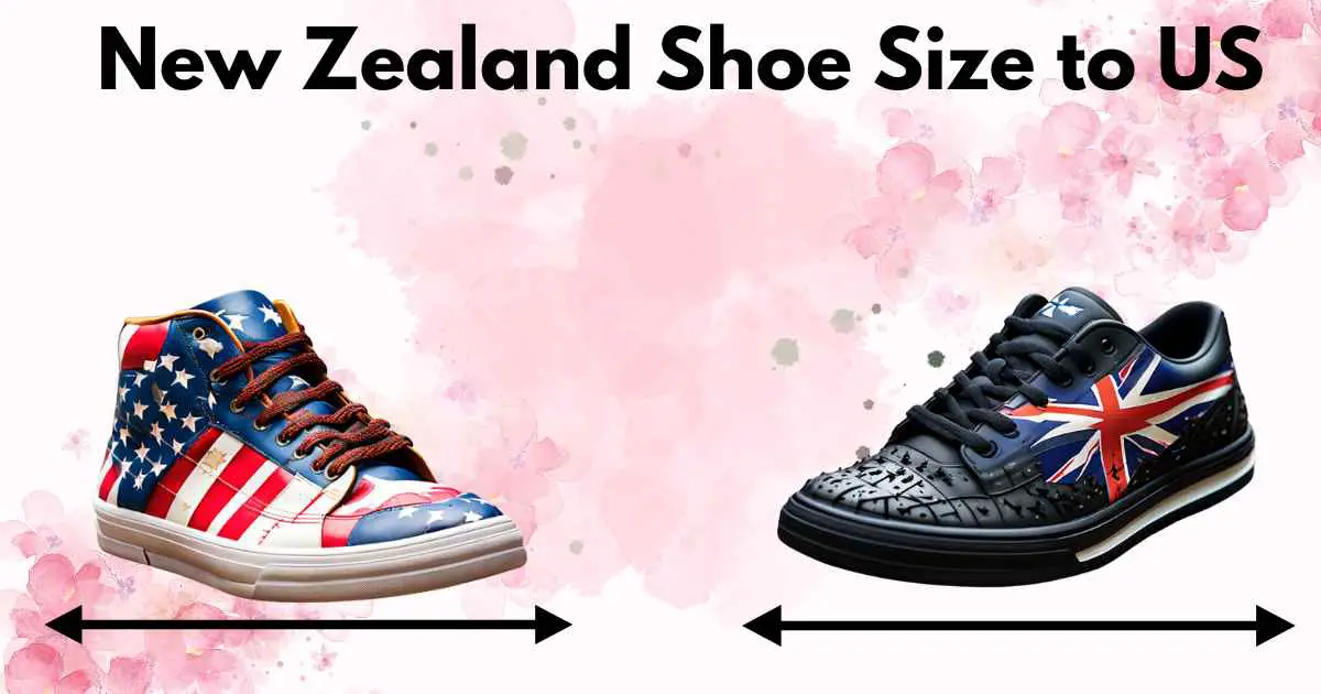 New Zealand Shoe Size to US