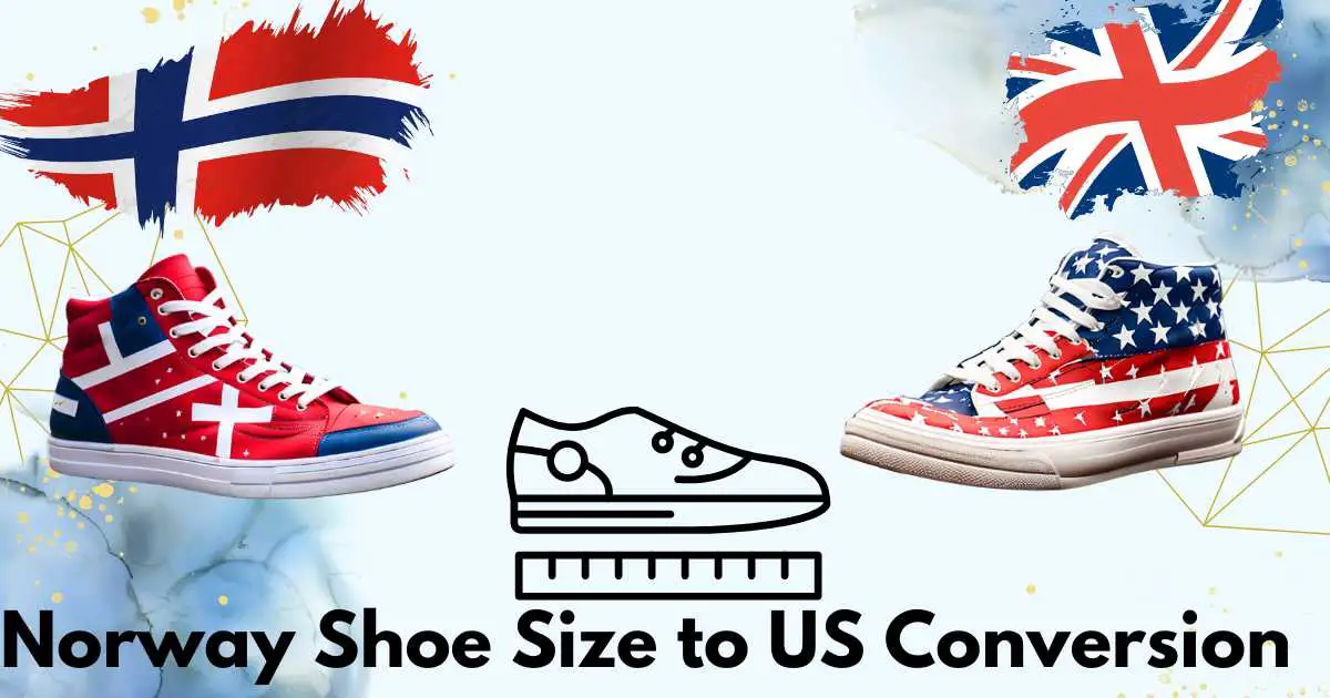 Norway Shoe Size to US Conversion