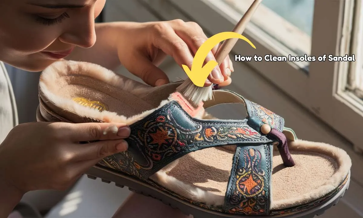 How to Clean Insoles of Sandals