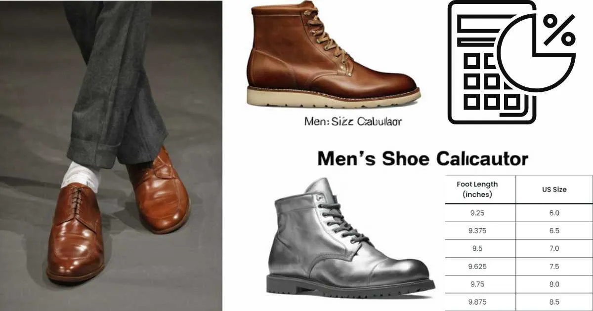 Men's Shoe Size Calculator