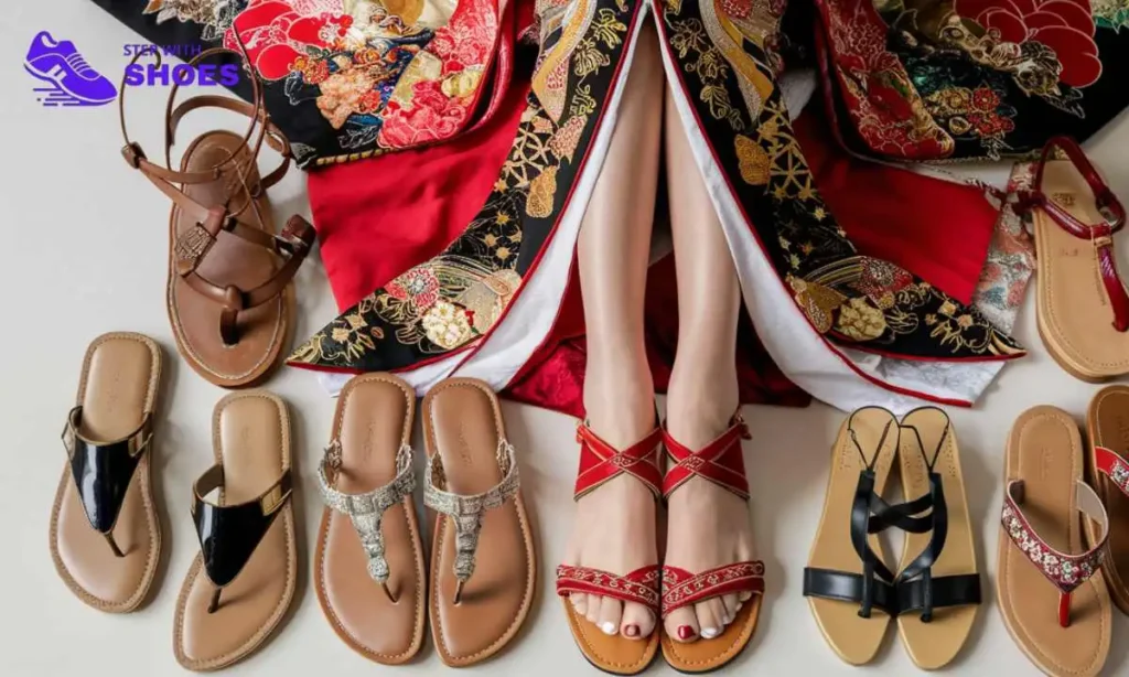 Factors To Consider When Choosing Footwear For Kimono Dress