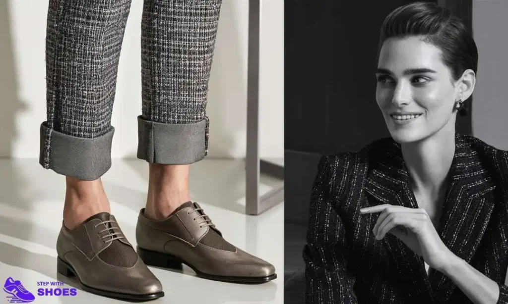 _Shoe Styles For Cuffed Tweed Pants