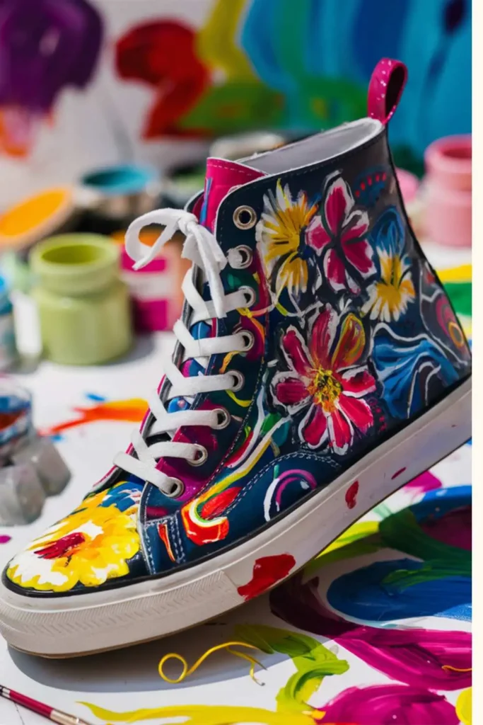 DIY Shoe Painting