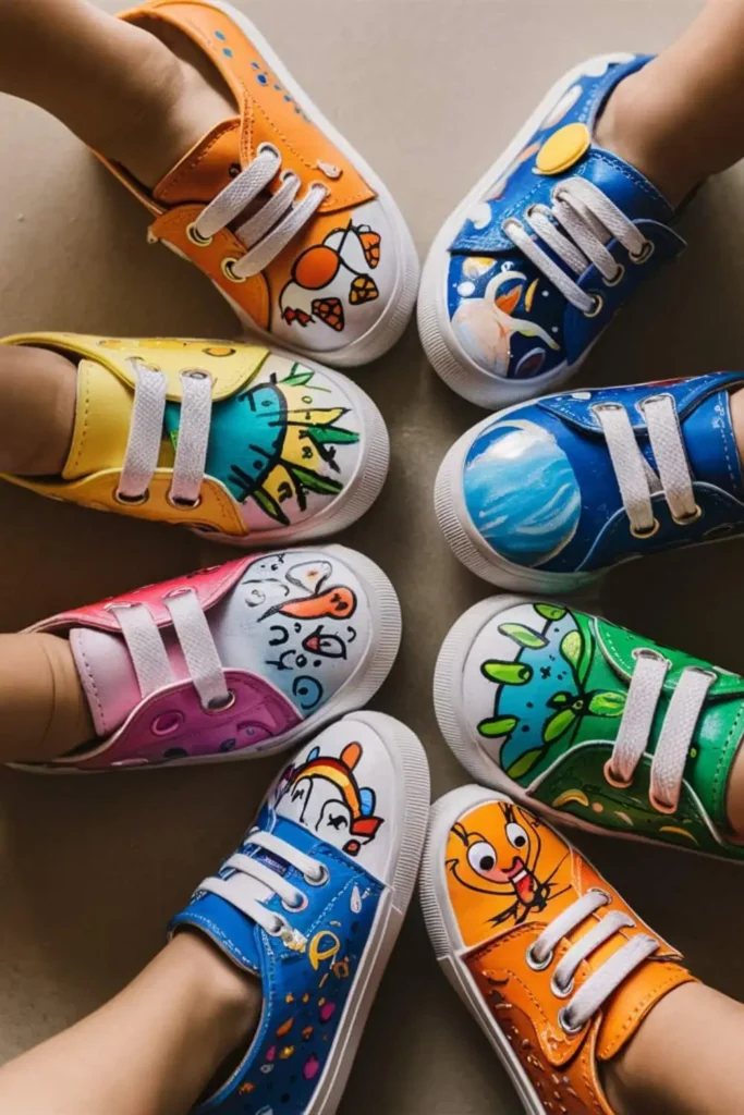 DIY Shoe Painting