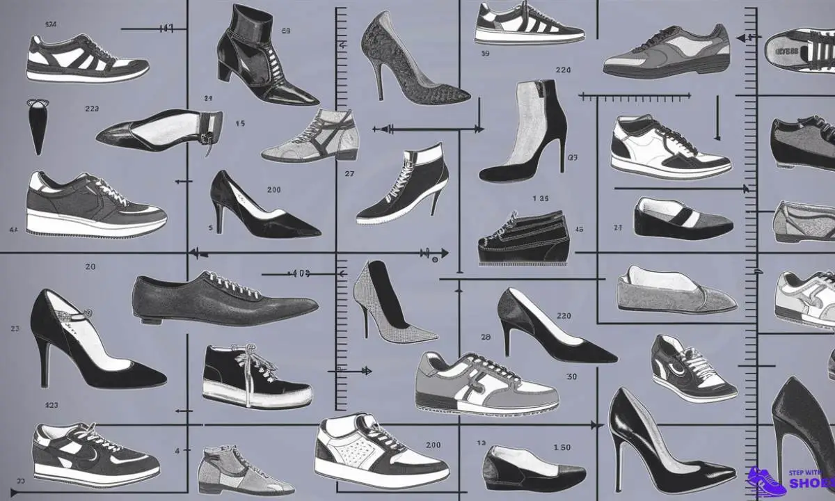 Heel to Toe Size Chart