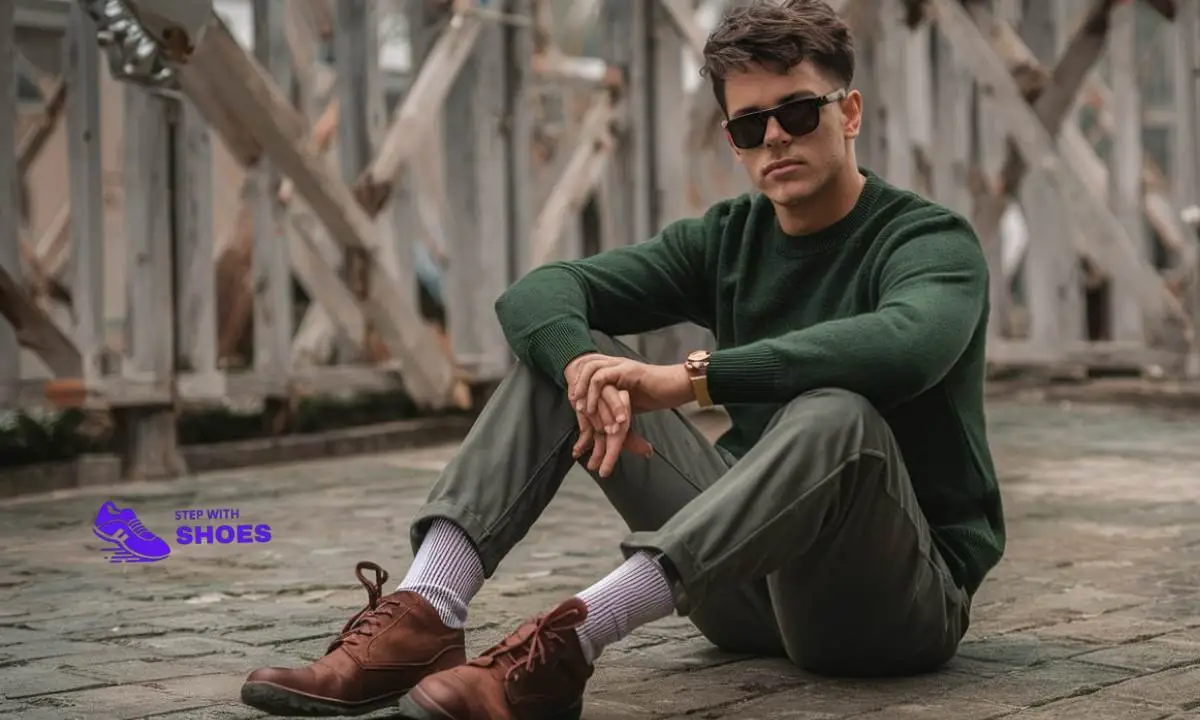 Perfect Shoes to Wear With Military Green Sweater