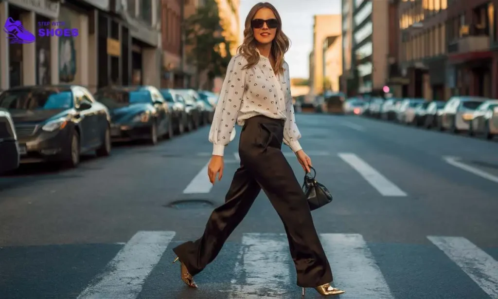 Sandals to Wear With Eileen Fisher Black Silk Pants