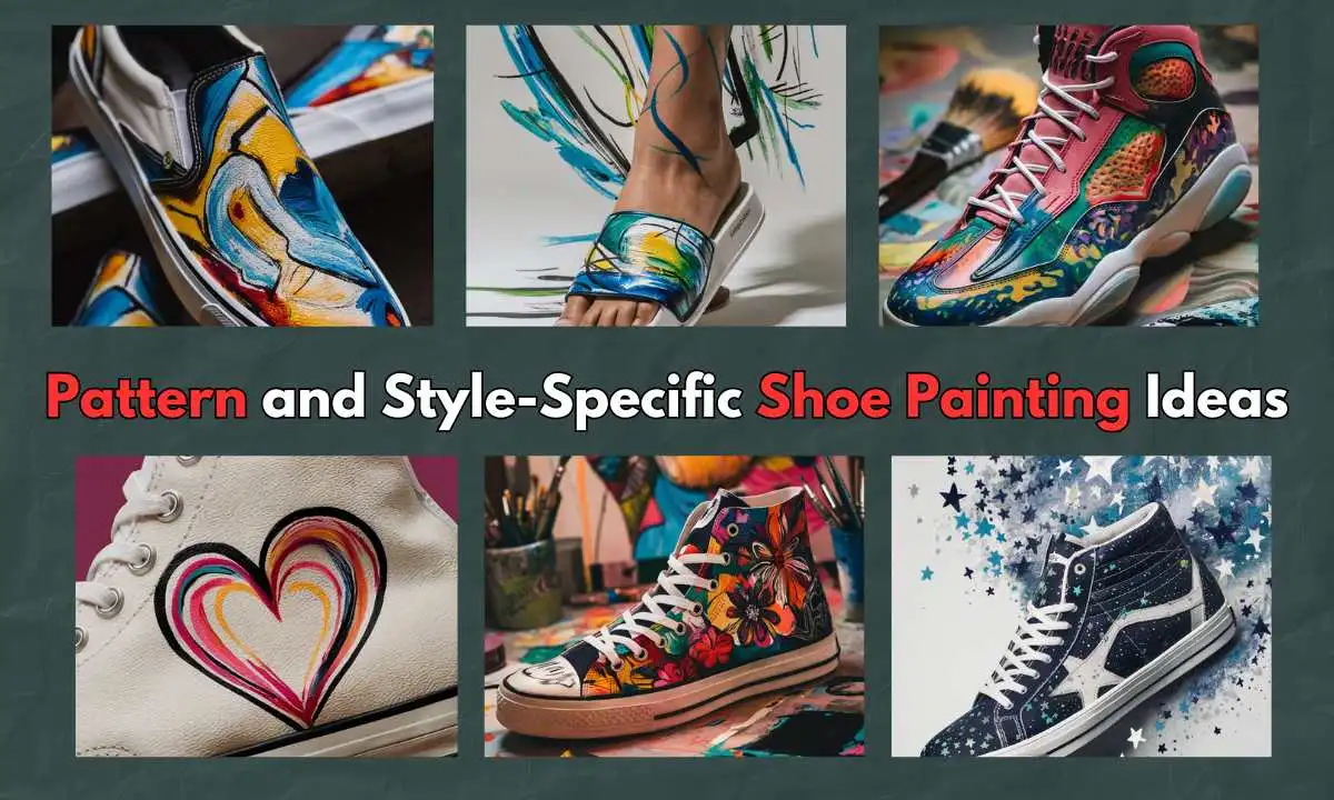 Shoe Painting Ideas by Pattern and Style-Specific