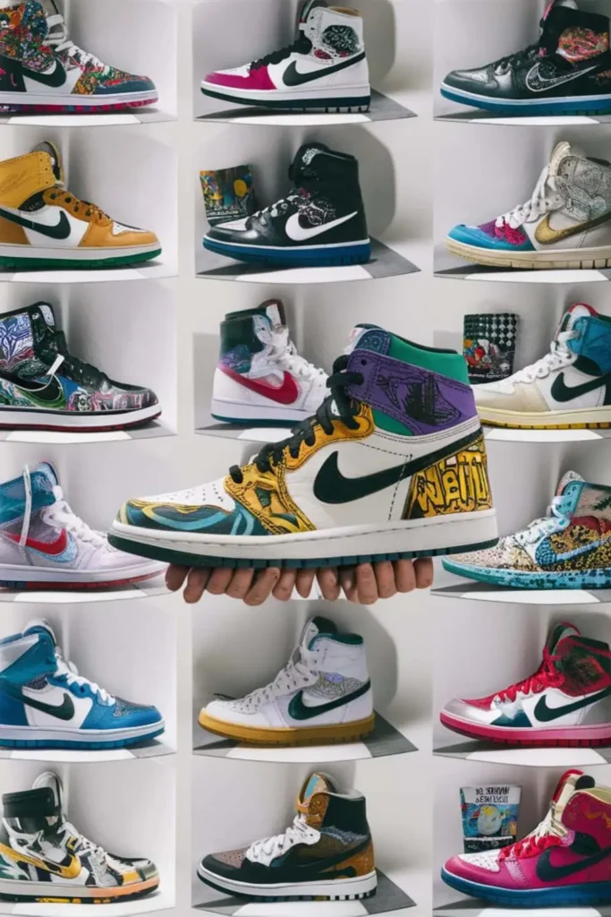 Shoe Painting Ideas for Nike High Tops