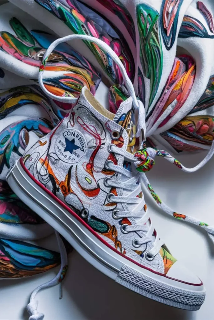 Shoe Painting Ideas for White Converse