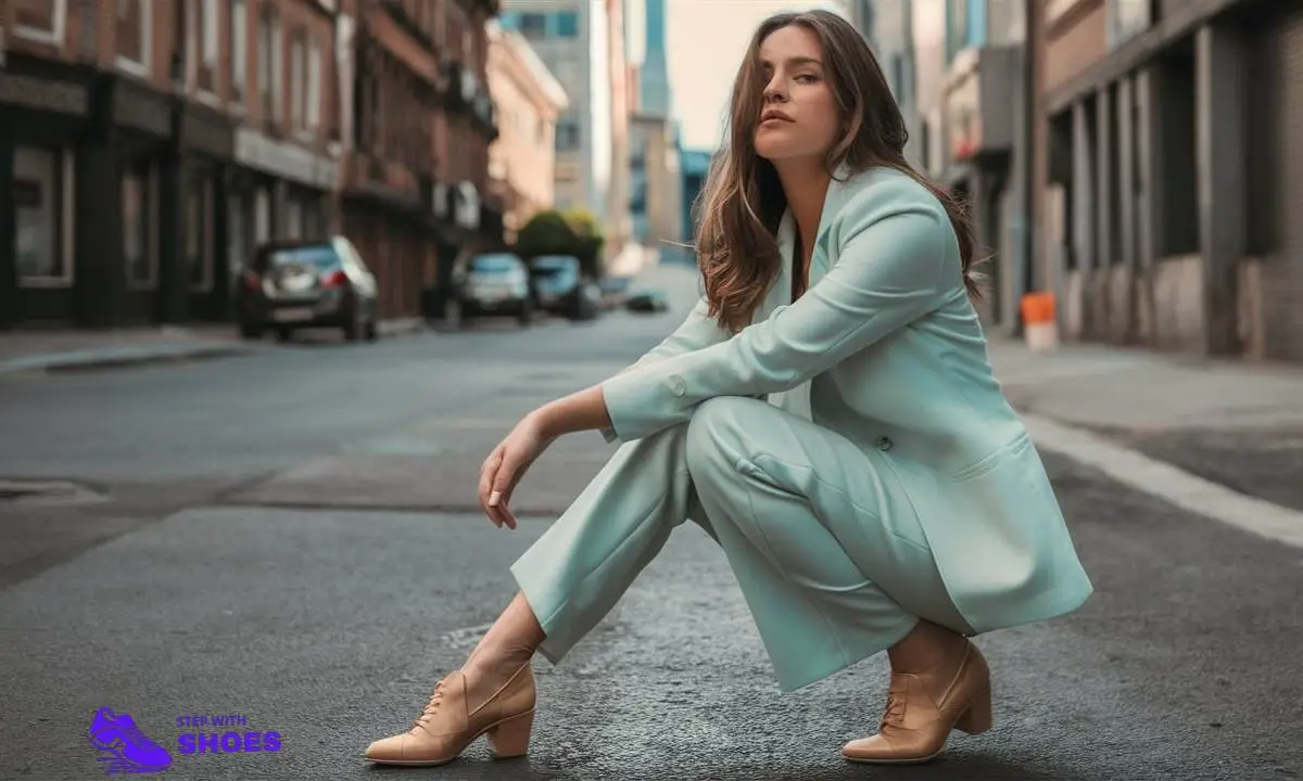 Shoes to Wear With Monochromatic Pantsuit Women