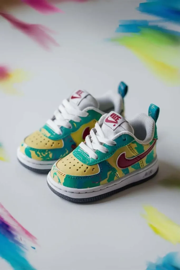 shoe Painting Ideas for Baby Nike Sneakers