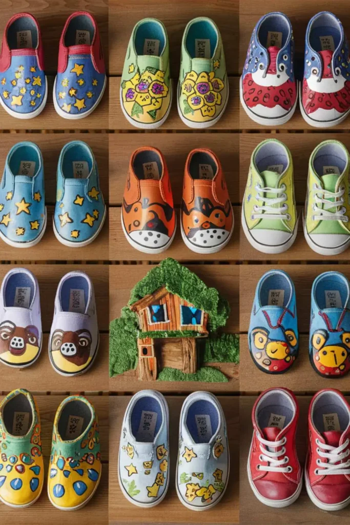 kids Shoe Painting