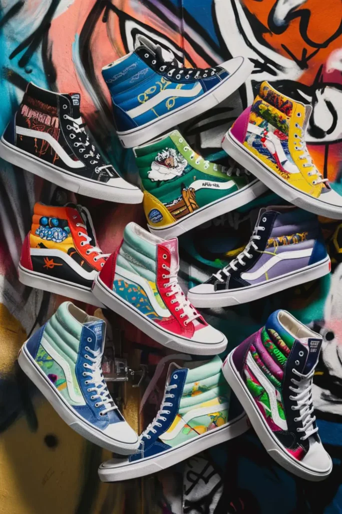 vans high tops shoe painting ideas