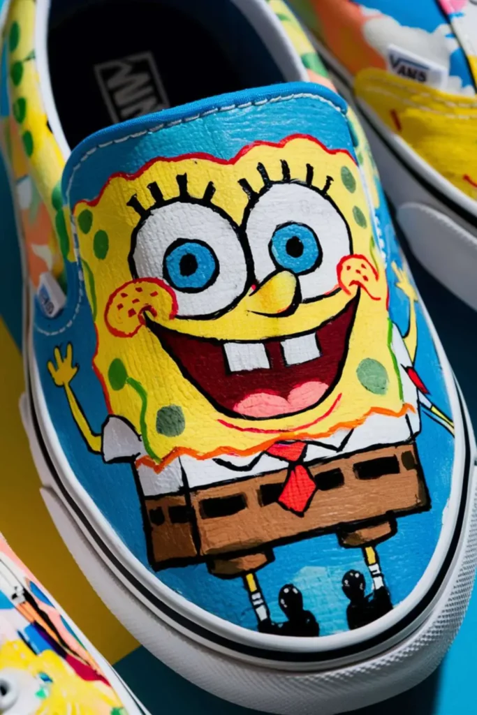 vans spongebob shoe painting IDEA