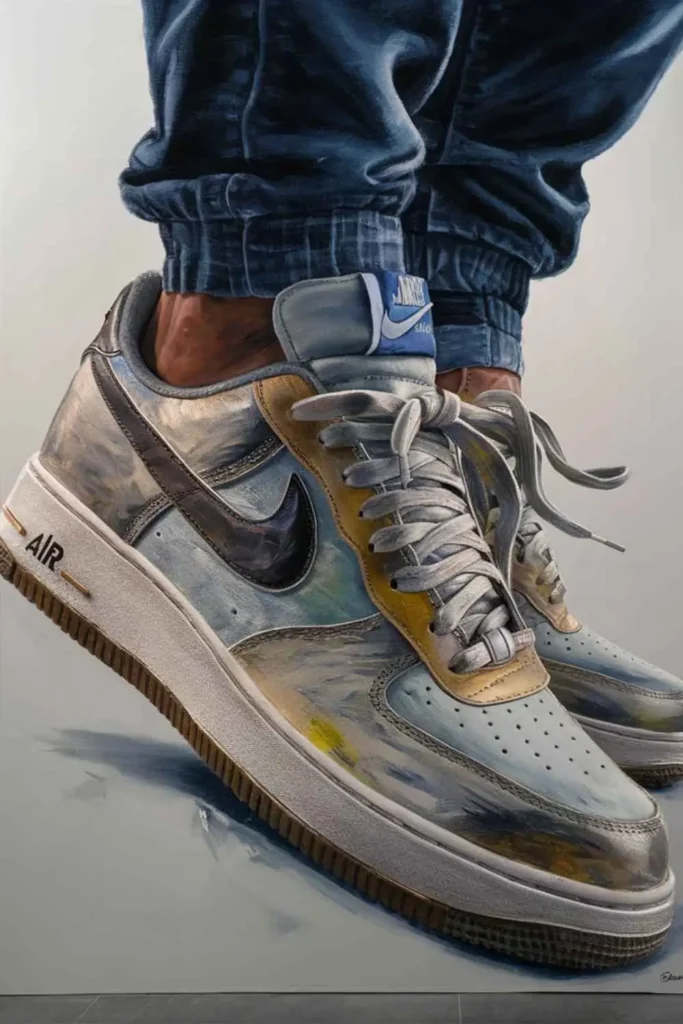 Air Force 1 Shoe Painting Ideas