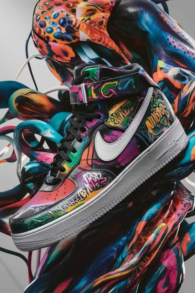 Air Force 1 Shoe Painting Ideas