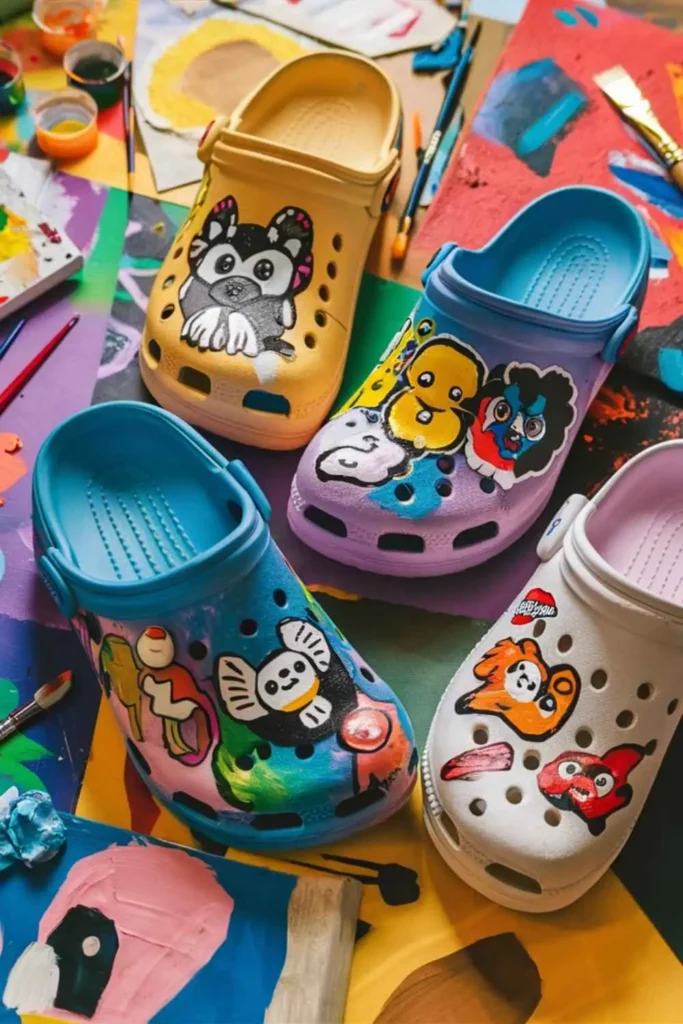 Shoe Painting Ideas Crocs (2)