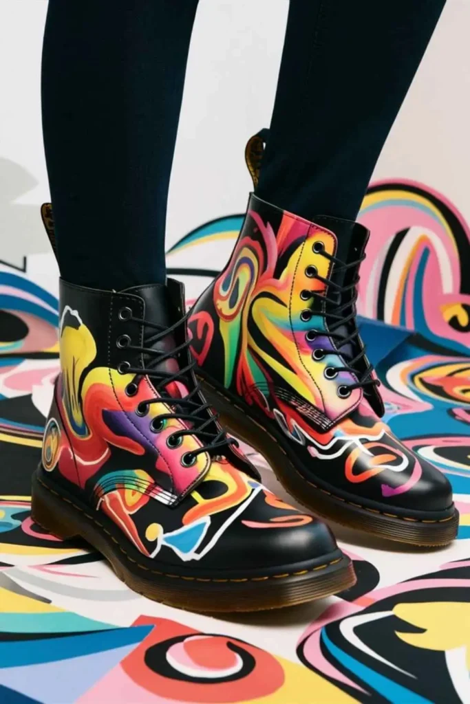 Shoe Painting Ideas Doc Martens (1)