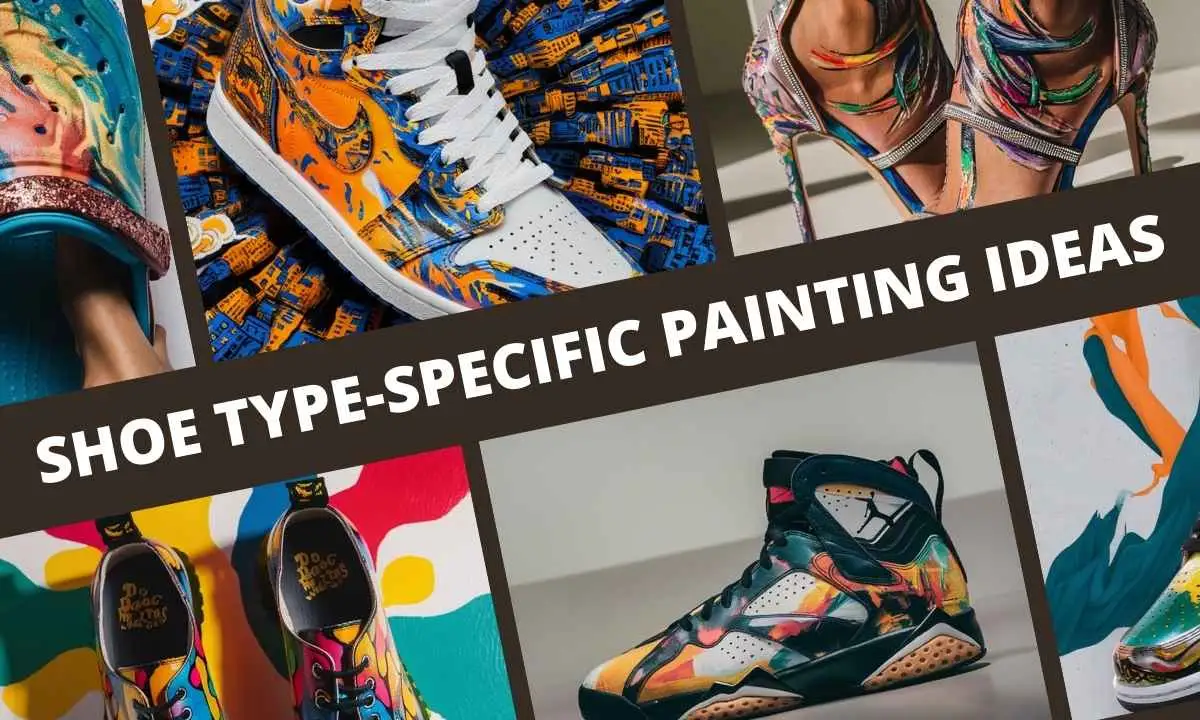 Shoe Type-Specific Painting Ideas