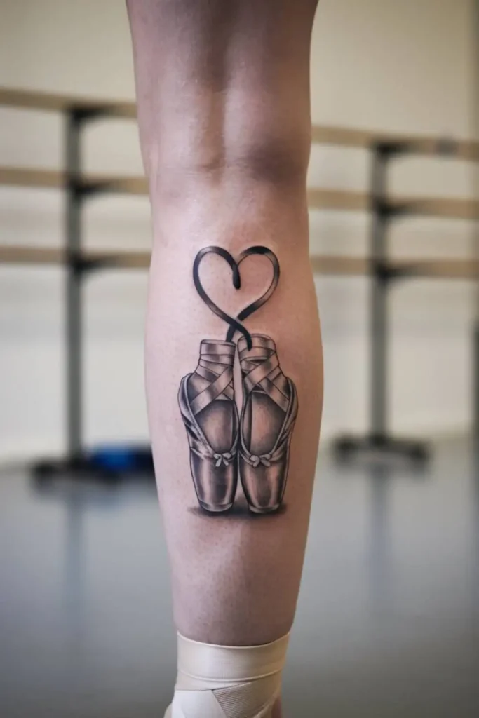 Ballet Pointe Shoes Tattoo (2)